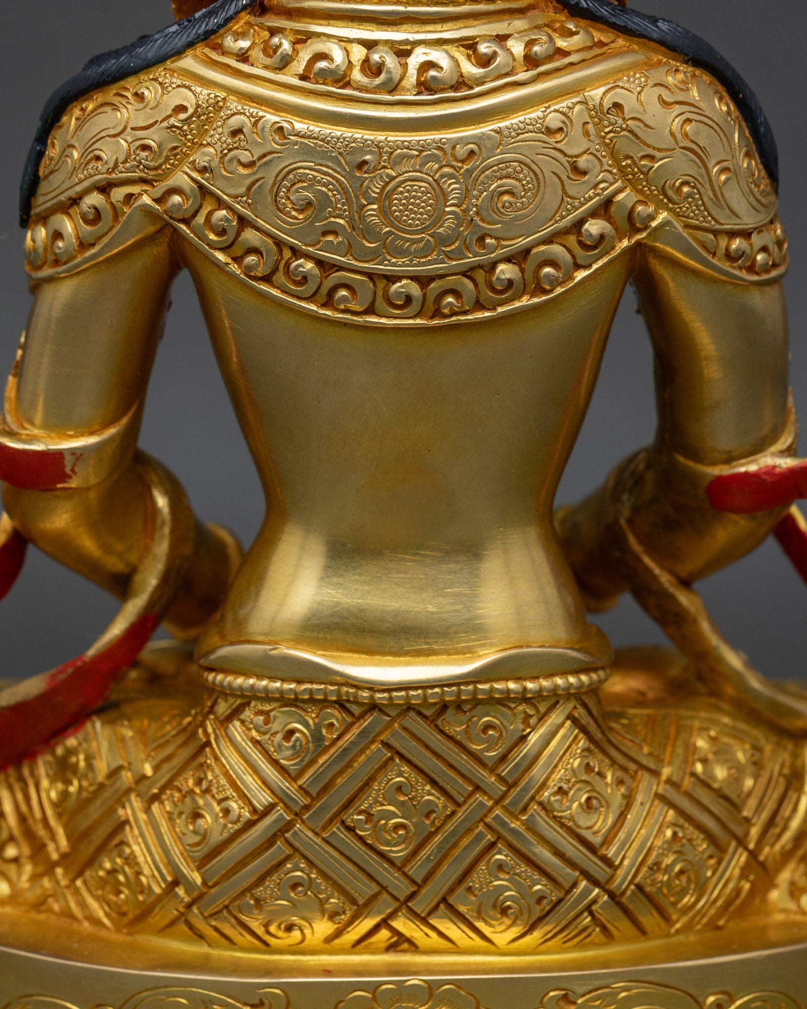 Tibetan Amitayush Statue | Bodhisattva of Longevity