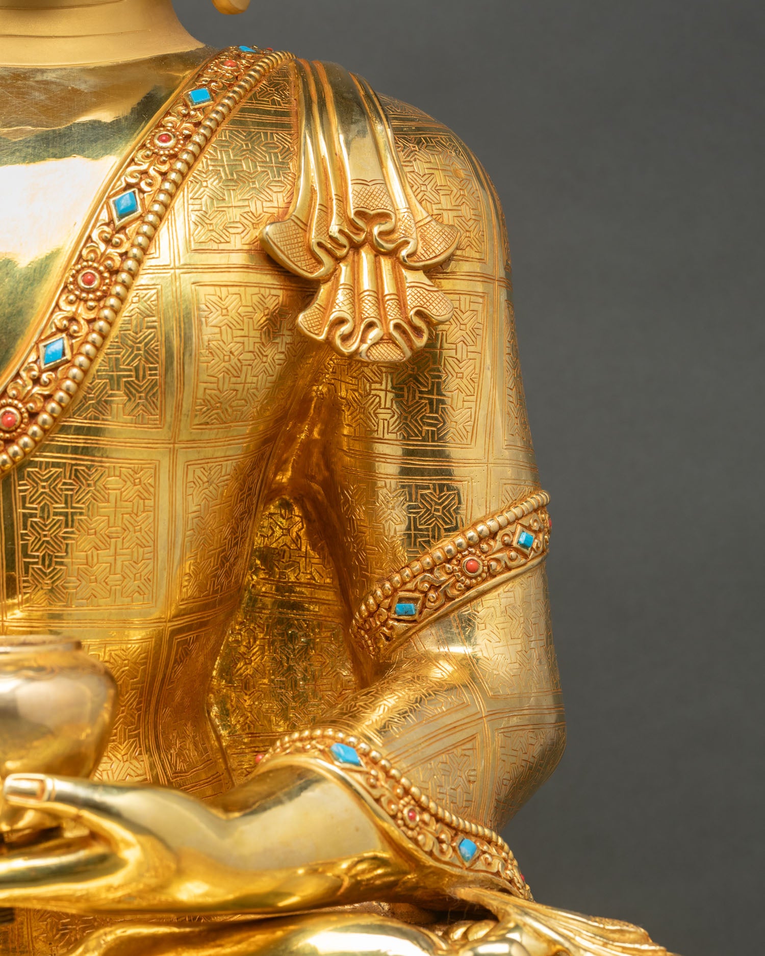 Life-Size Shakyamuni Buddha Statue | Handmade in Nepal