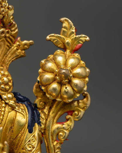 Handmade White Tara Statue | Nepalese Craftsmanship