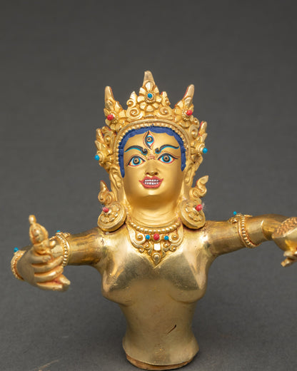 Vajrasattva and Consort Statue- Buddhist Deity for Purification Practice