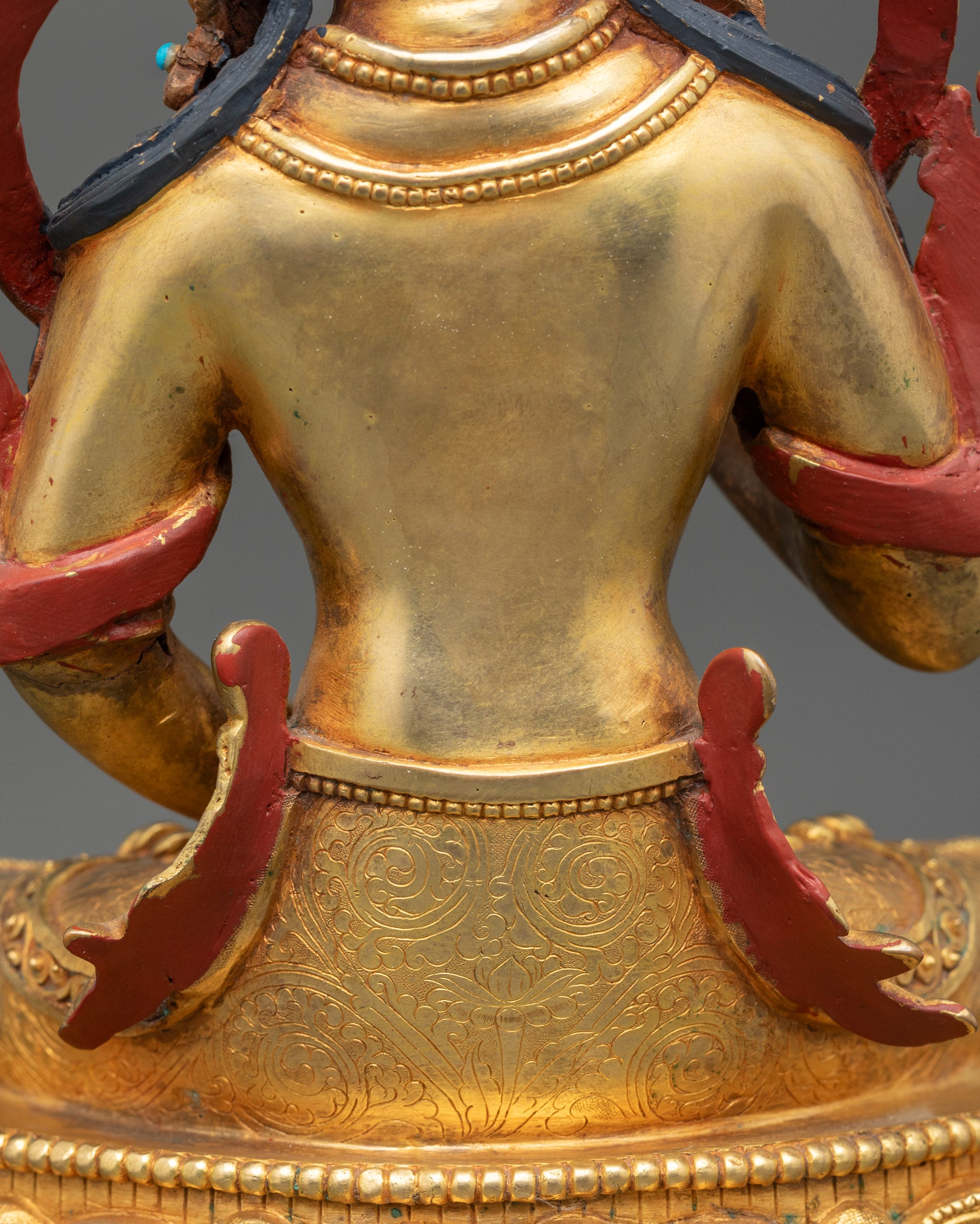 Radiant Vajrasattva Statue - Sacred Buddhist Purification Deity