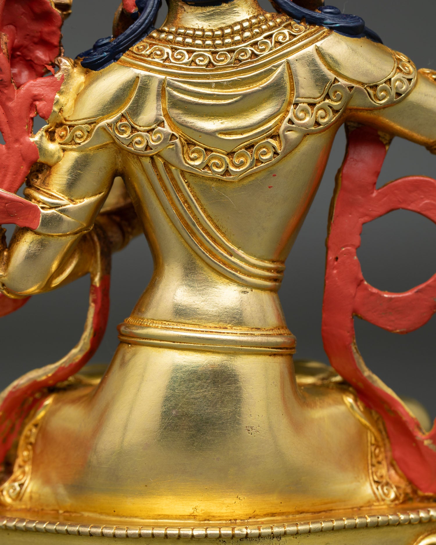 Handmade Manjushri Statue | Sacred Nepalese Artwork