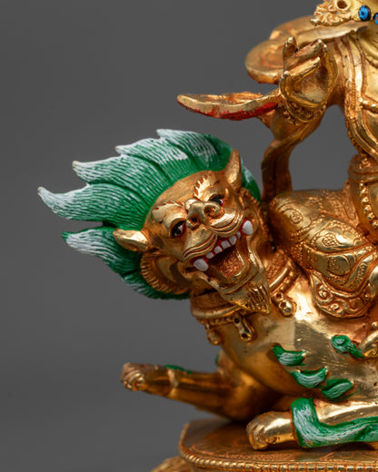 Vaishravana Namtoshe Statue | Traditional Himalayan Buddhist Artwork