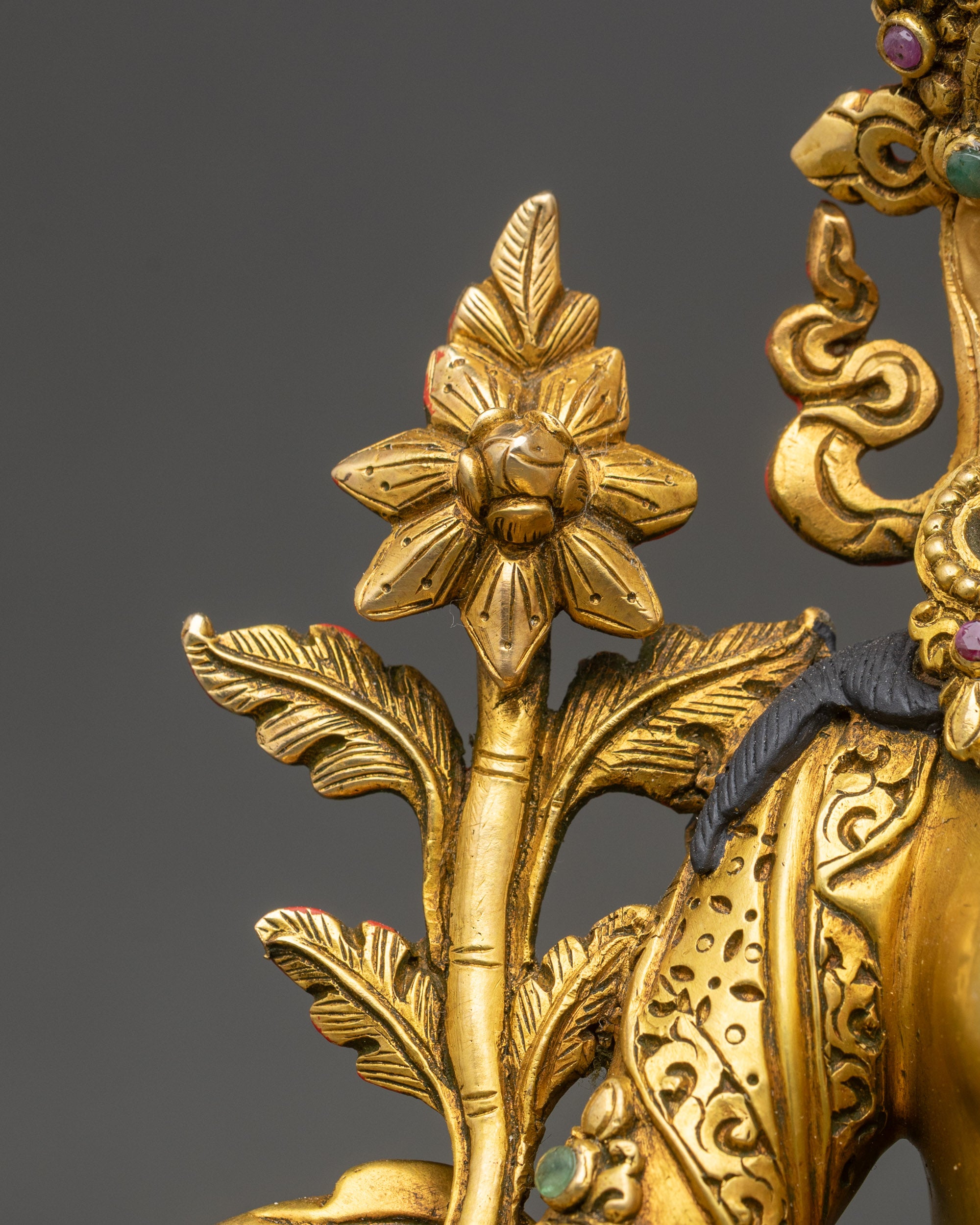 Seven Eyed White Tara Statue for Longevity & Spiritual Protection