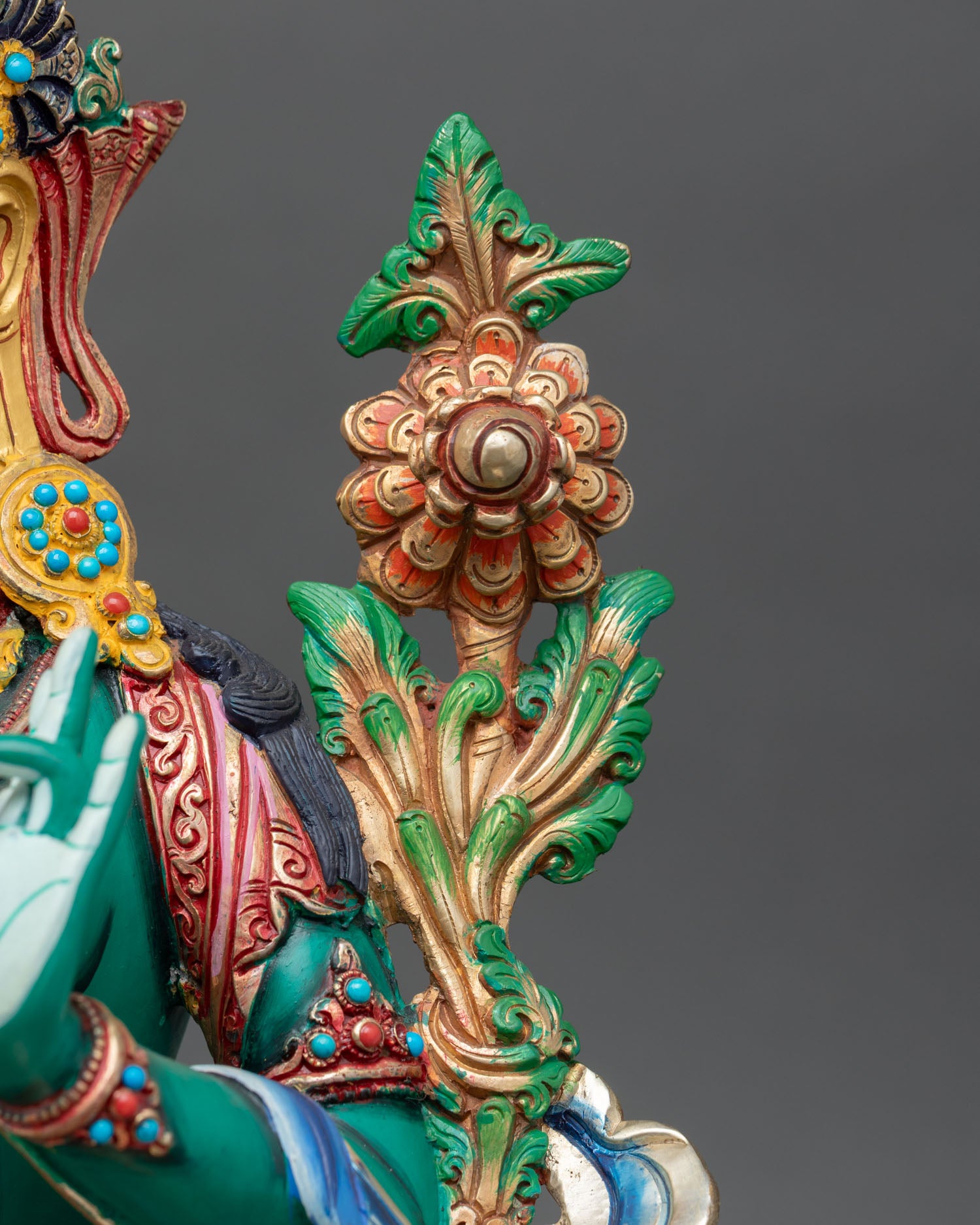 Green Tara Statue