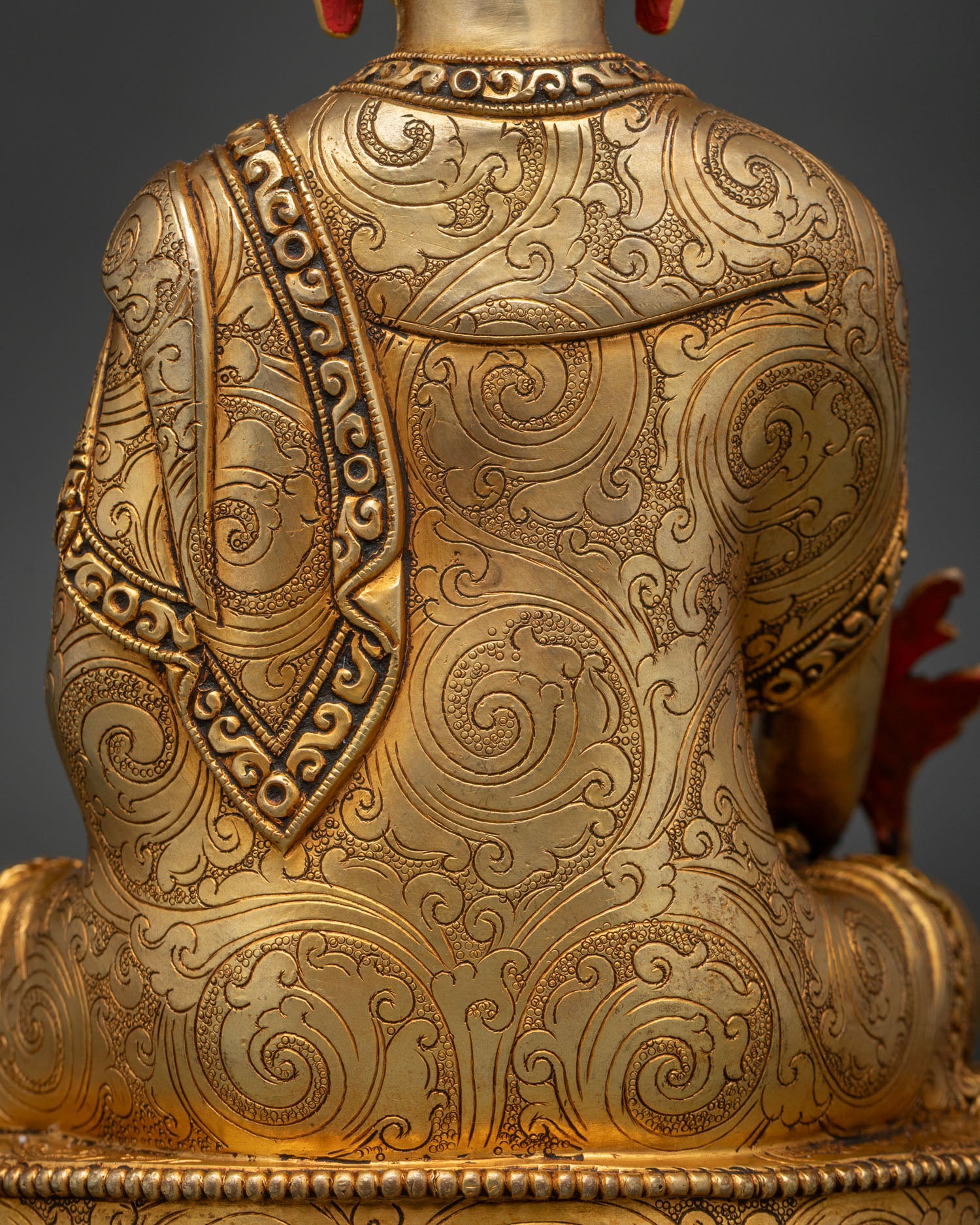 Bhaisajyaguru Statue | Handcrafted Buddhist Healing Sculpture from Nepal