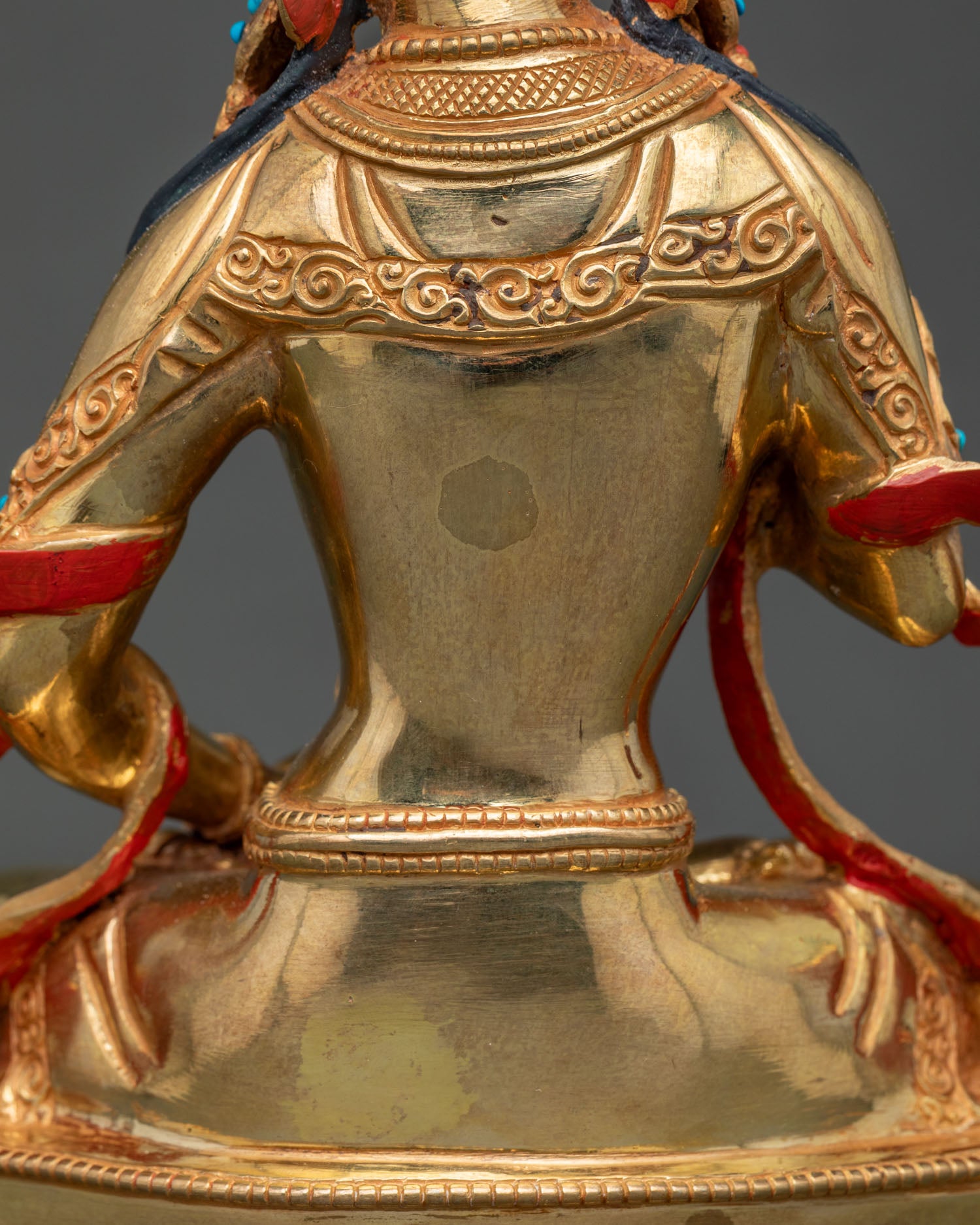 Vajrasattva Statue for Meditation – Handcrafted Copper Buddhist Art