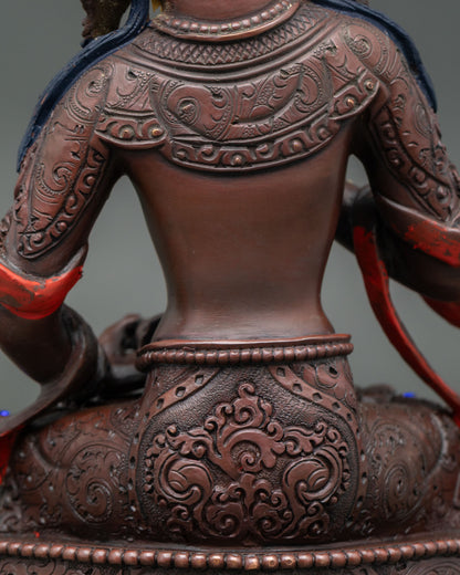 Vajrasattva Purification Statue | Handmade Himalayan Sculpture