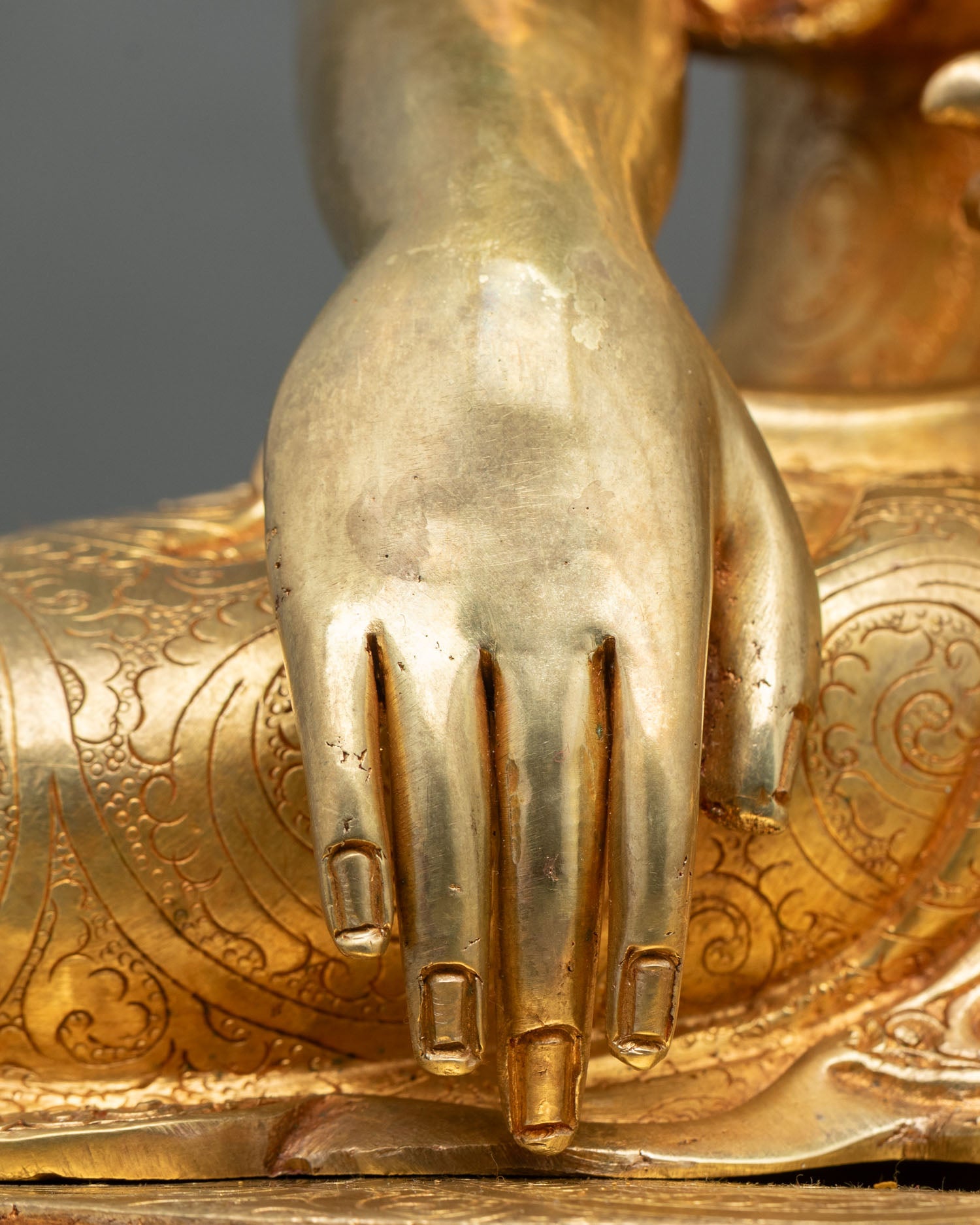 Shakyamuni Buddha Statue | Himalayan Lost Wax Buddhist Art