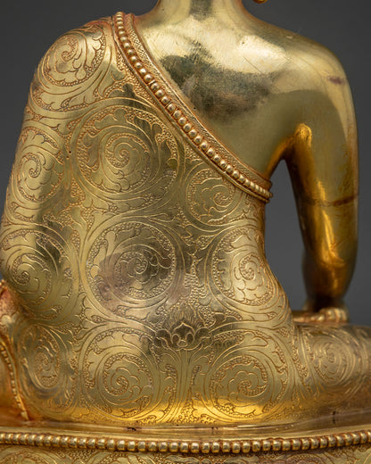 Shakyamuni Buddha Statue | Handmade Copper Buddhist Sculpture