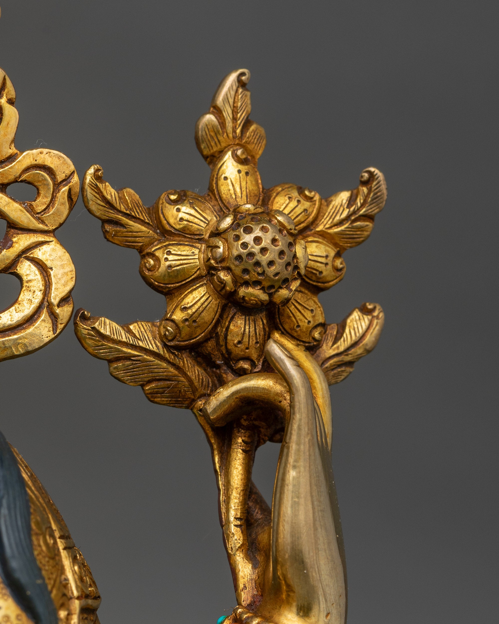 Avalokiteshvara Figurine | Handcrafted Himalayan Devotional Art