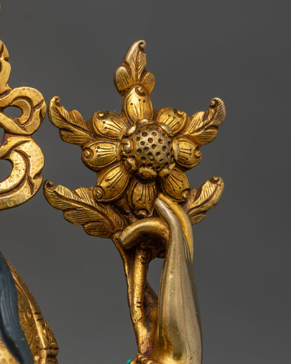 Avalokiteshvara Figurine | Handcrafted Himalayan Devotional Art