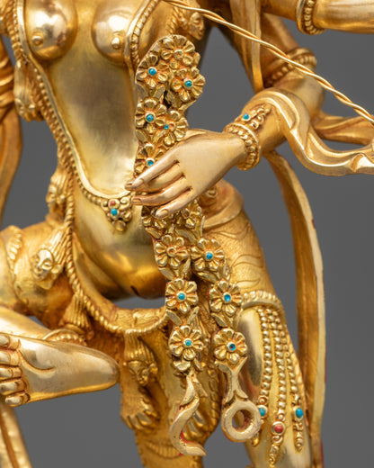 Kurukulla Statue | Handcrafted Wrathful Goddess of Magnetizing Power