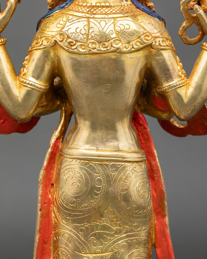 Standing Chenrezig Statue - Bodhisattva of Infinite Compassion