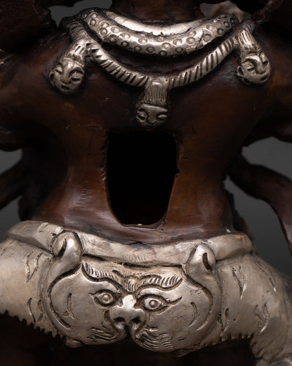 Buddhist Shakya Mahakala Statue | Handmade in Nepal