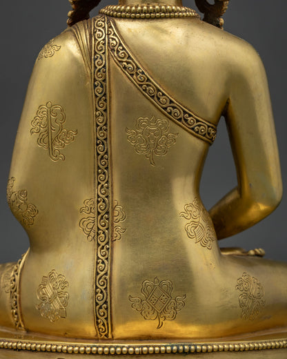Crowned Amitabha Buddha Statue | Buddha of Infinite Light