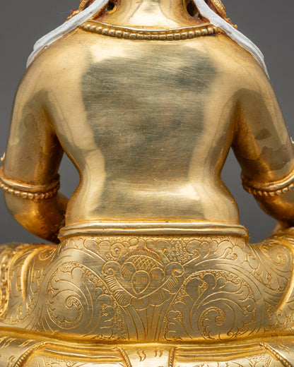 Handcrafted Thangtong Gyalpo Statue | Nepalese Buddhist Artwork