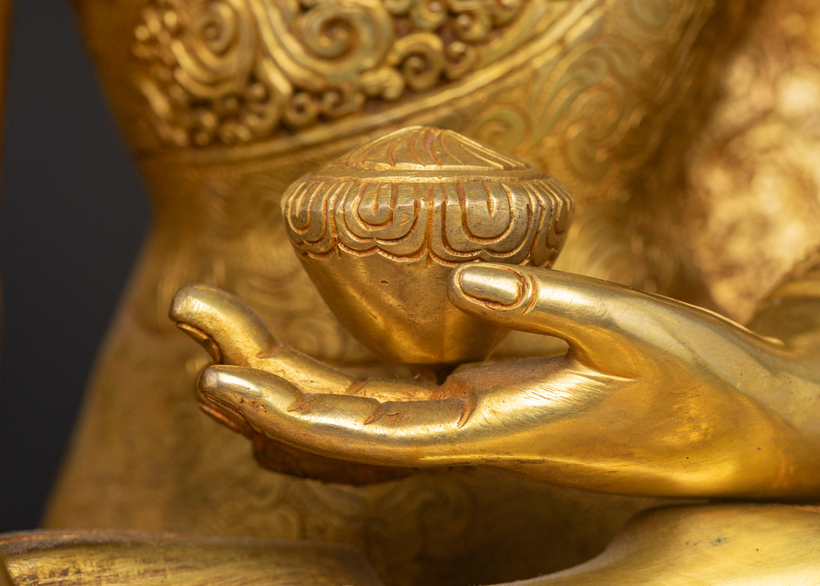 Shakyamuni Buddha Enthroned: Symbol of Enlightenment and Compassion