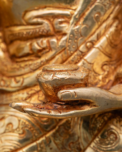 Buddha Shakyamuni with Disciples | Himalayan Sacred Sculpture