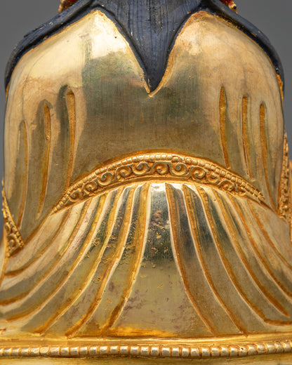 Guru Padmasambhava Sculpture- Himalayan Sacred Artwork