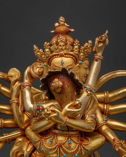 Chakrasamvara Statue