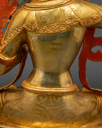 Manjushri Wisdom Sculpture | Traditional Handcrafted Nepalese Art