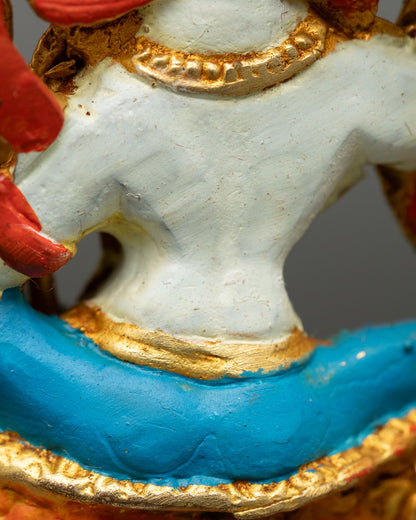 White Dzambhala Statue