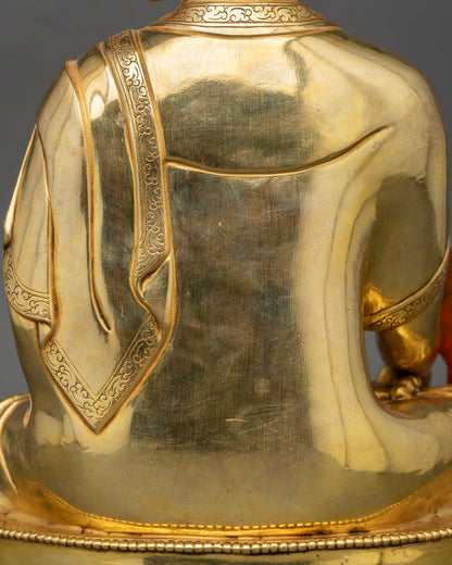 Tibetan Medicine Buddha Statue for Meditation and Spiritual Practice