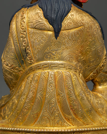 Guru Rinpoche Statue | Buddhist Spiritual Master Artwork