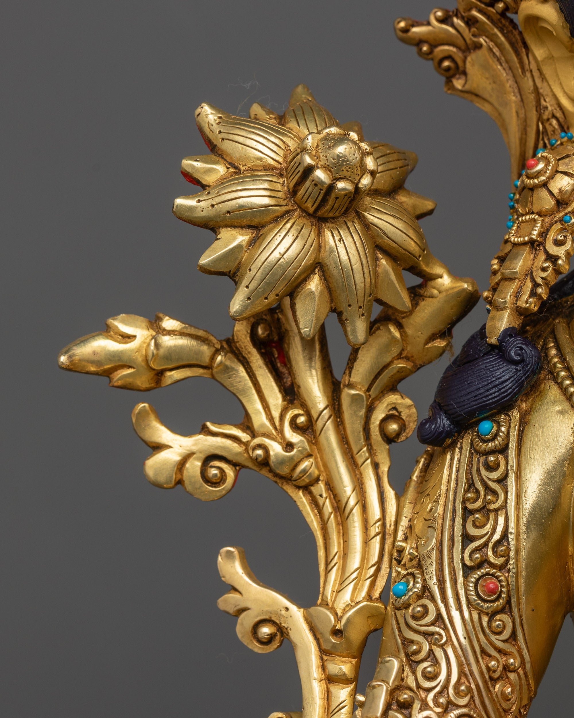 17" Premium Green Tara Statue | Symbol of Compassion and Protection