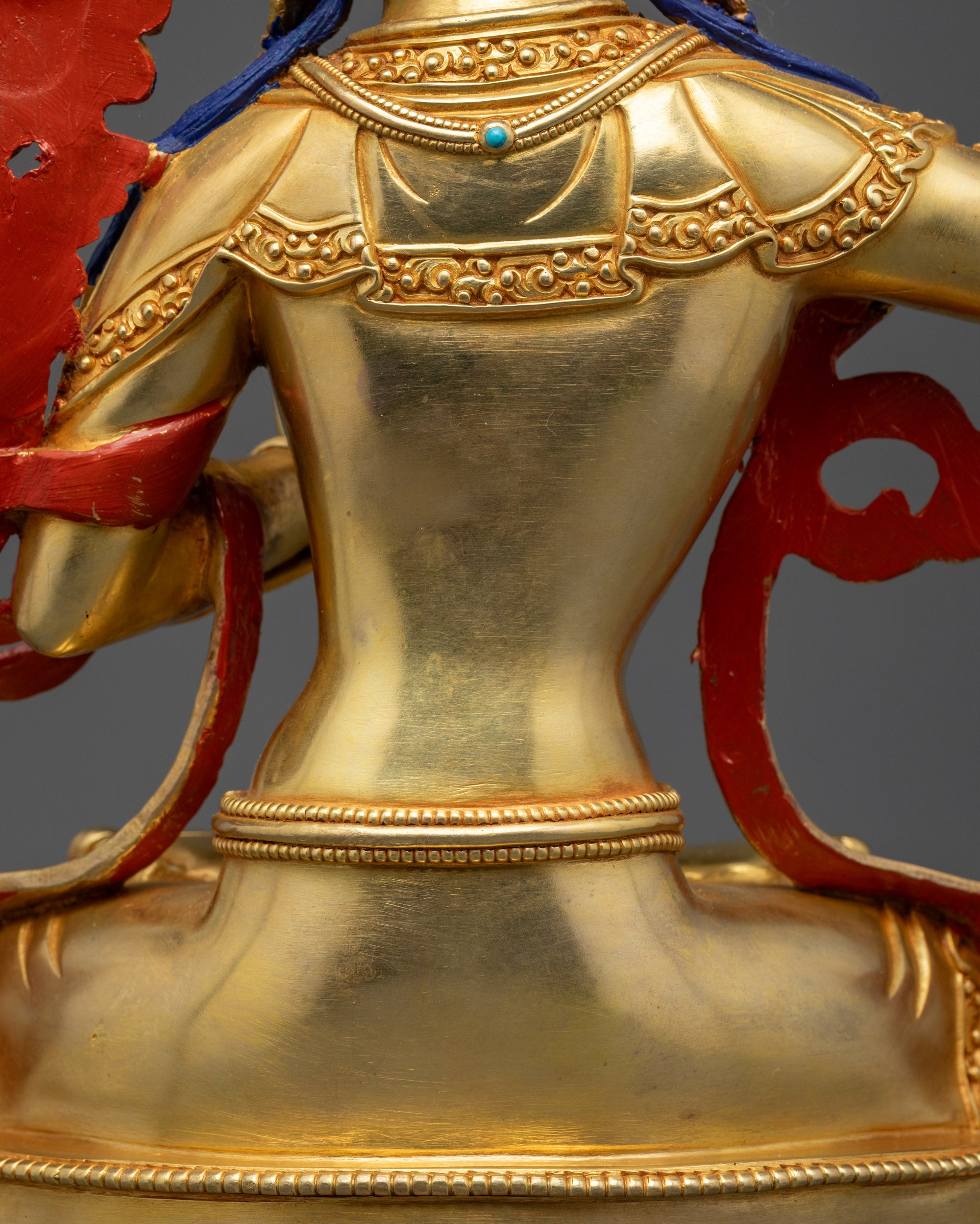 Manjushri Statue for Meditation | Wisdom & Compassion Tibetan Artwork