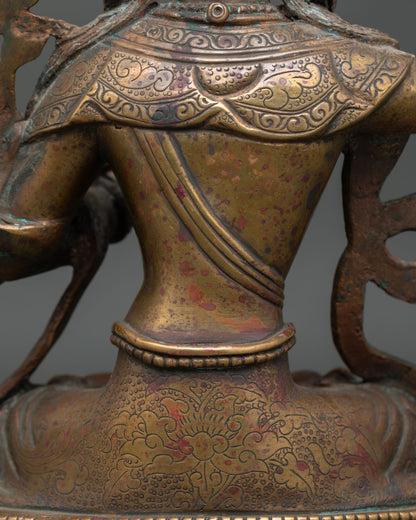 Manjushri Statue | Buddhist Wisdom Transcendent Symbol