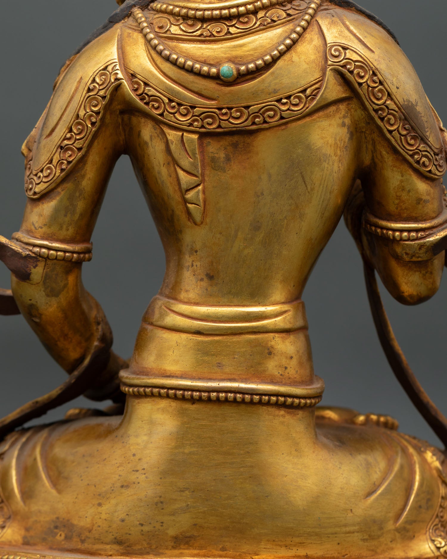 Vajrasattva Statue | Handmade Tibetan Buddhist Purification Deity
