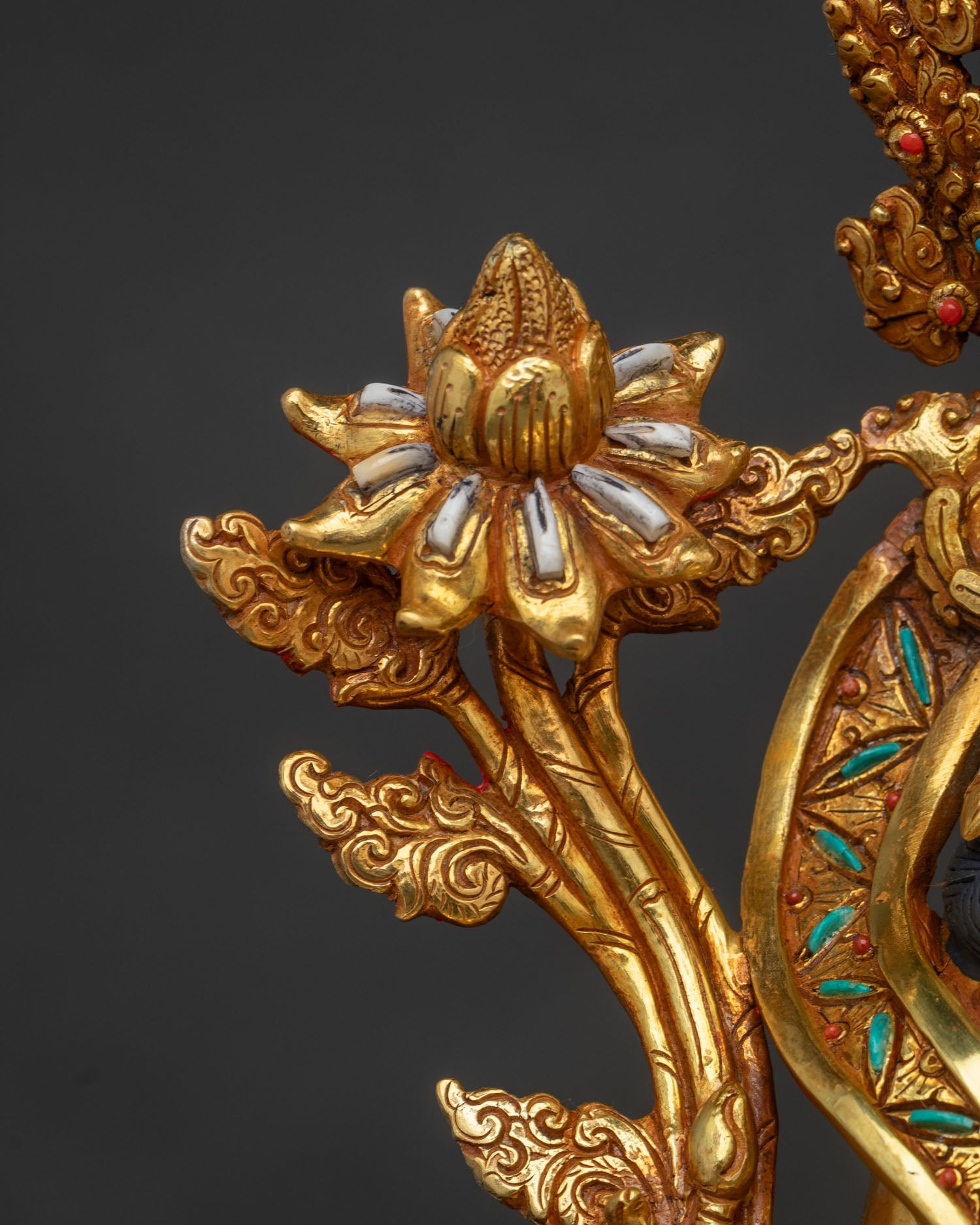 Meditational Green Tara Statue | Lovingly Handcrafted in Nepal