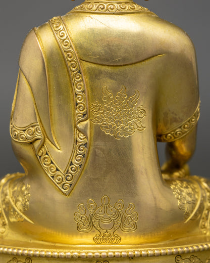 Gautama Buddha Statue | Sacred Copper Sculpture from Nepal