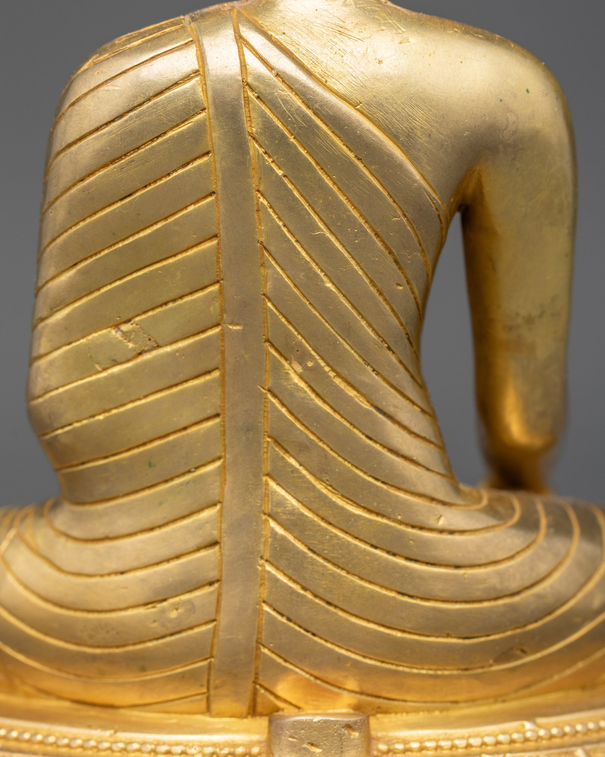 Shakyamuni Buddha Statue for Meditation | Traditional Tibetan Artwork