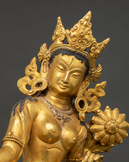 White Tara Statue