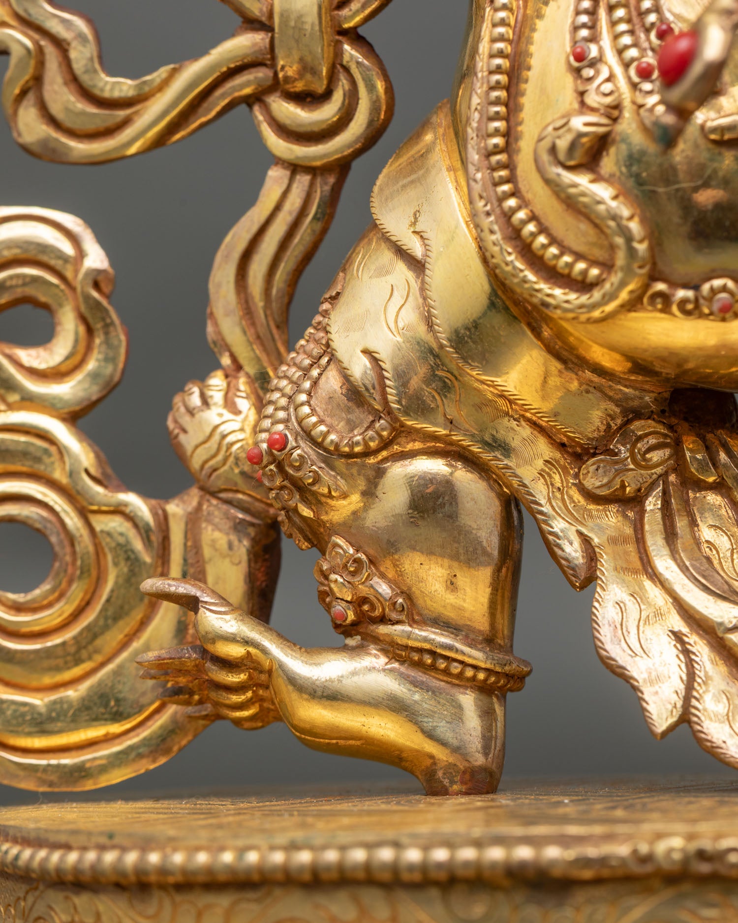 Vajrapani Sculpture - Tibetan Deity of Power and Spiritual Strength