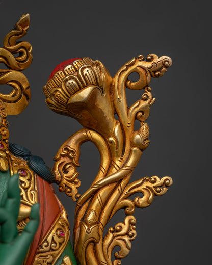 Jetsun Dolma Statue | Acrylic-Painted Mother of All Buddhas Idol