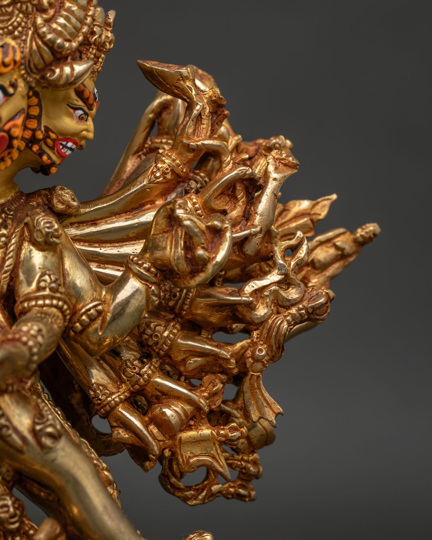 Yamantaka Statue | Traditional Newari Artisan Craft