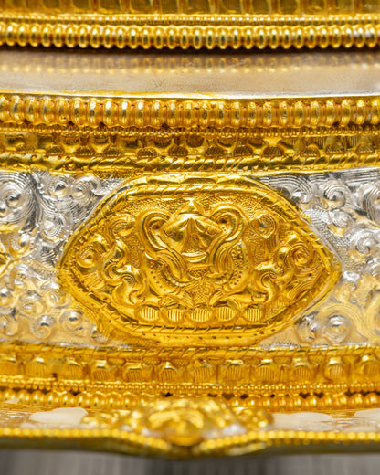 8-Inch Buddhist Mandala Offering Set | Ritual Mandala for Altars