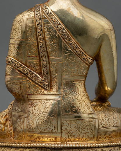 Buddha Shakyamuni Statue | Tibetan Buddhist Sacred Art