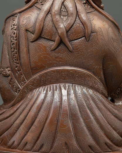 Guru Rinpoche Statue | Himalayan Spiritual Sculpture