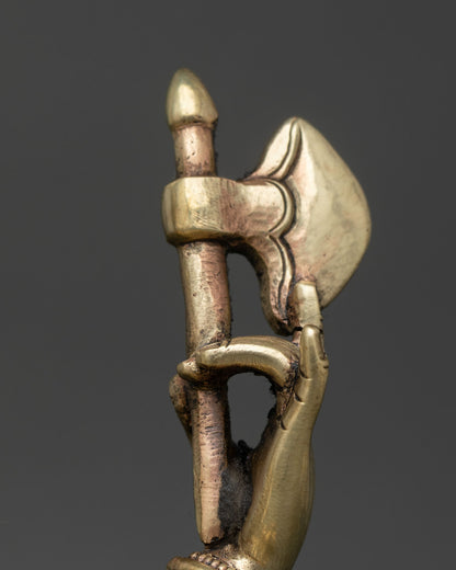 Divine Ganesh Copper Statue | Handmade Buddhist-Hindu Art from Nepal