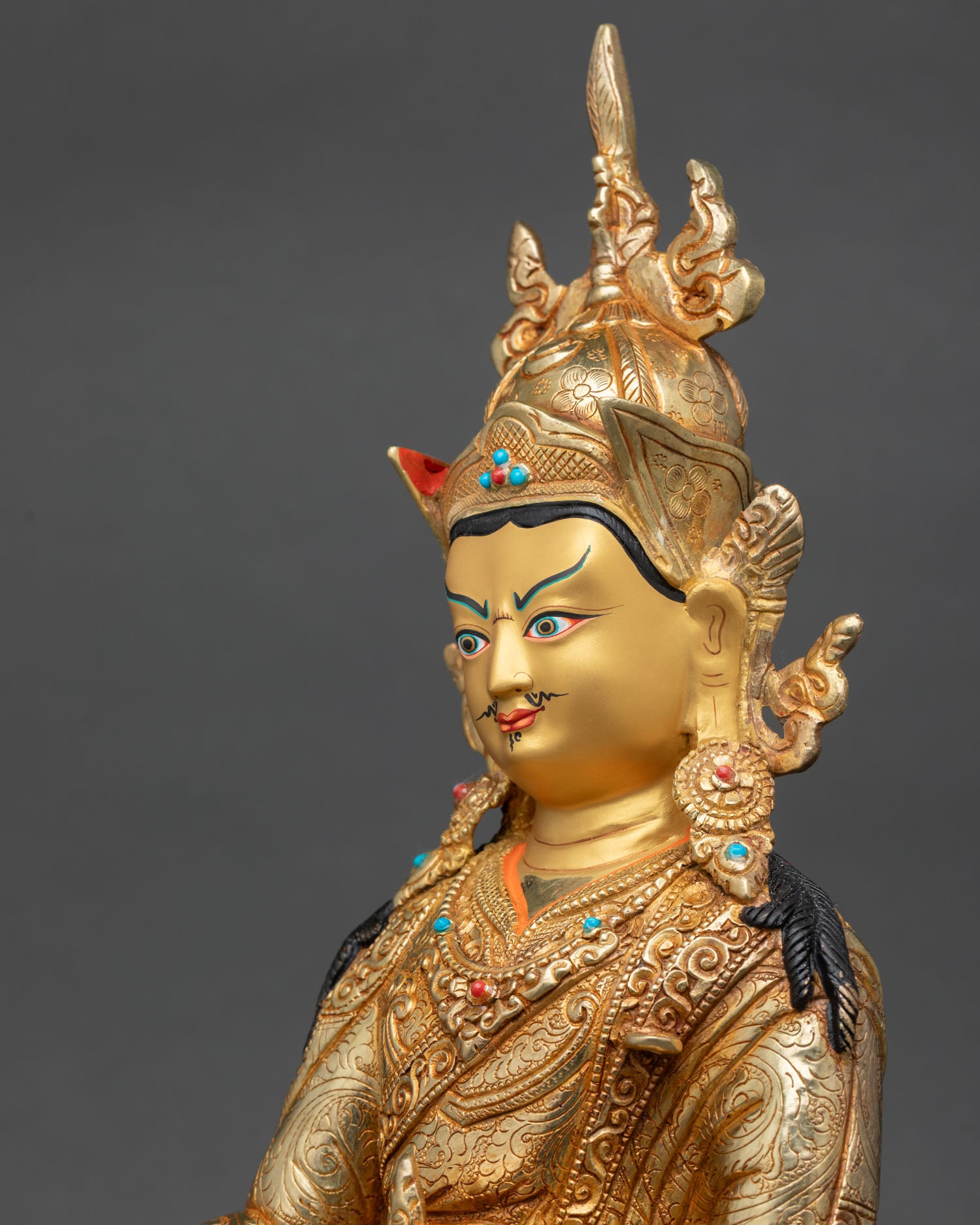 Guru Rinpoche Statue | The Vajra Master of Tibetan Buddhism