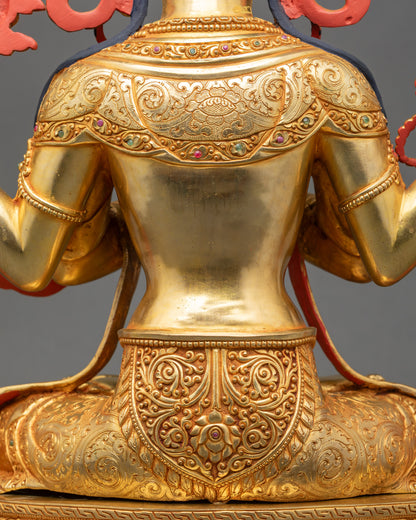 Four-armed Chenrezig Statue | Bodhisattva of infinite compassion