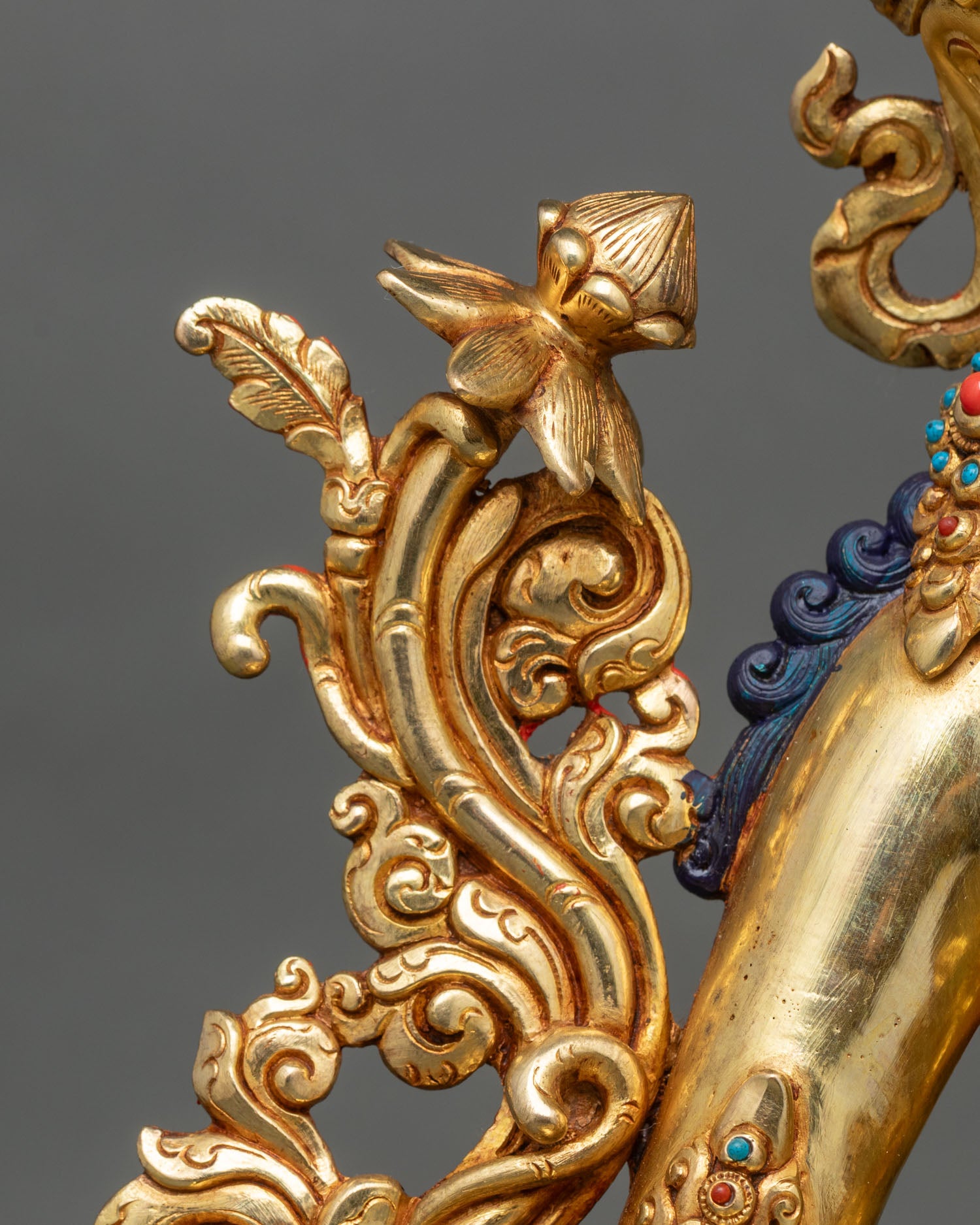 Green Tara Statue from Nepal | Bring Protection & Compassion Home