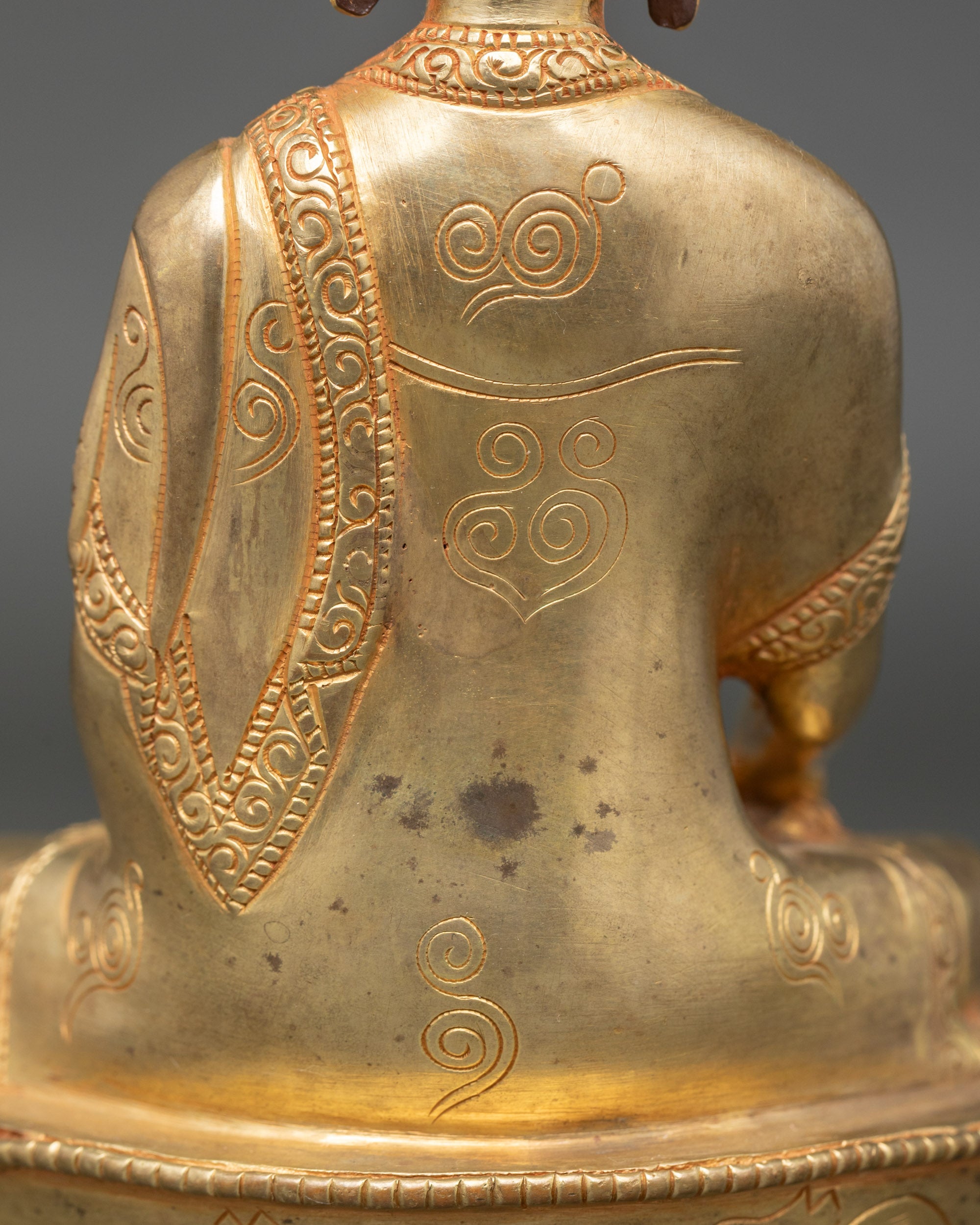 Buddha Shakyamuni Statue | Artisan-Made Copper Ritual Buddha from Nepal