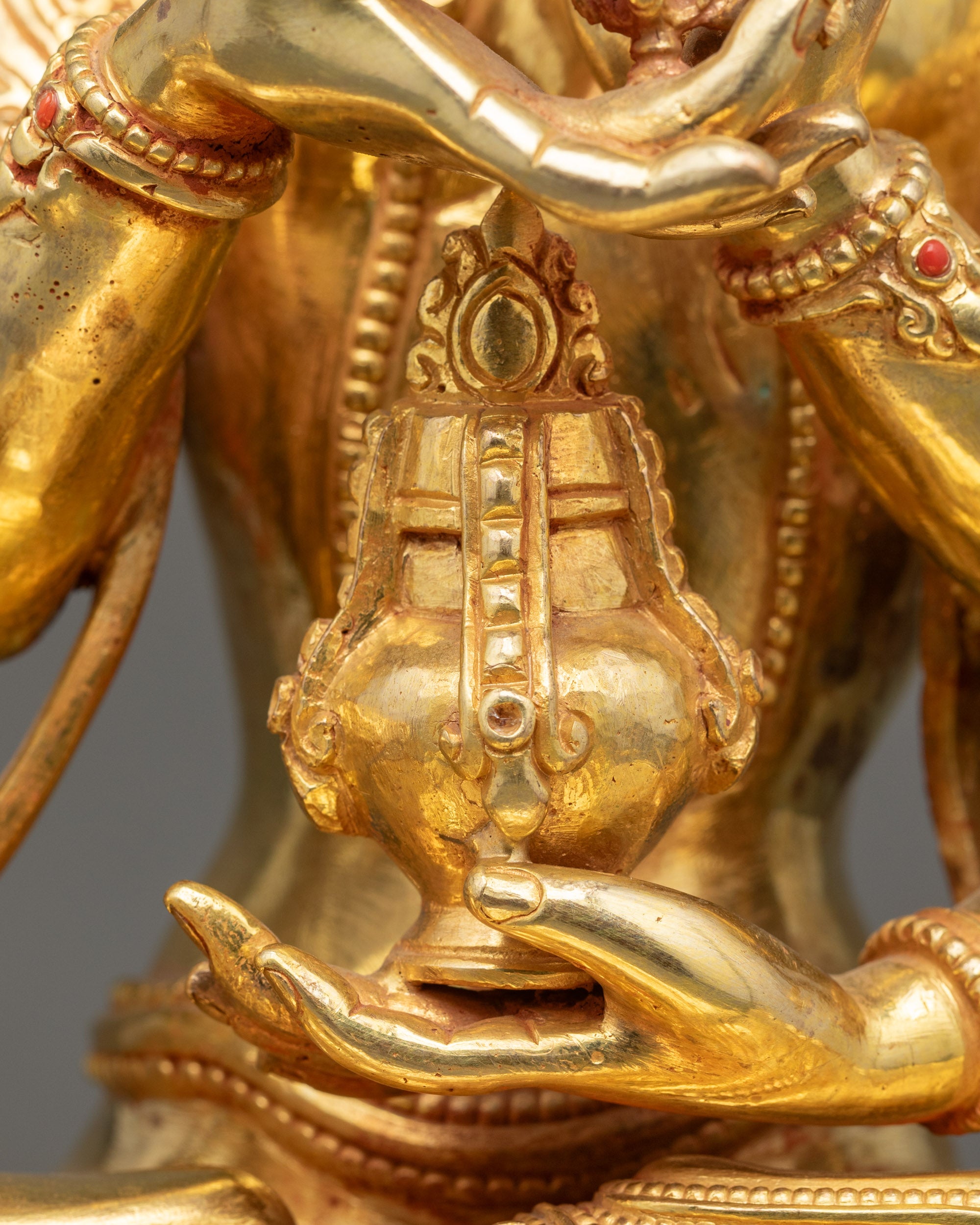 Namgyalma Wisdom Deity Statue | Traditional Himalayan Sculpture