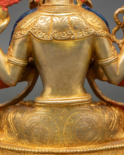 Chenrezig Statue – Buddhist Deity of Compassion and Mercy